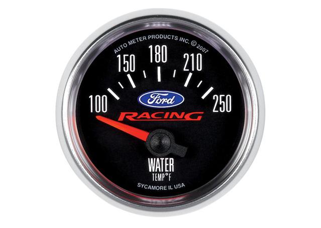 Autometer Ford Racing 2-1/16in Water Temp Gauge 100-250F Electric AU880077