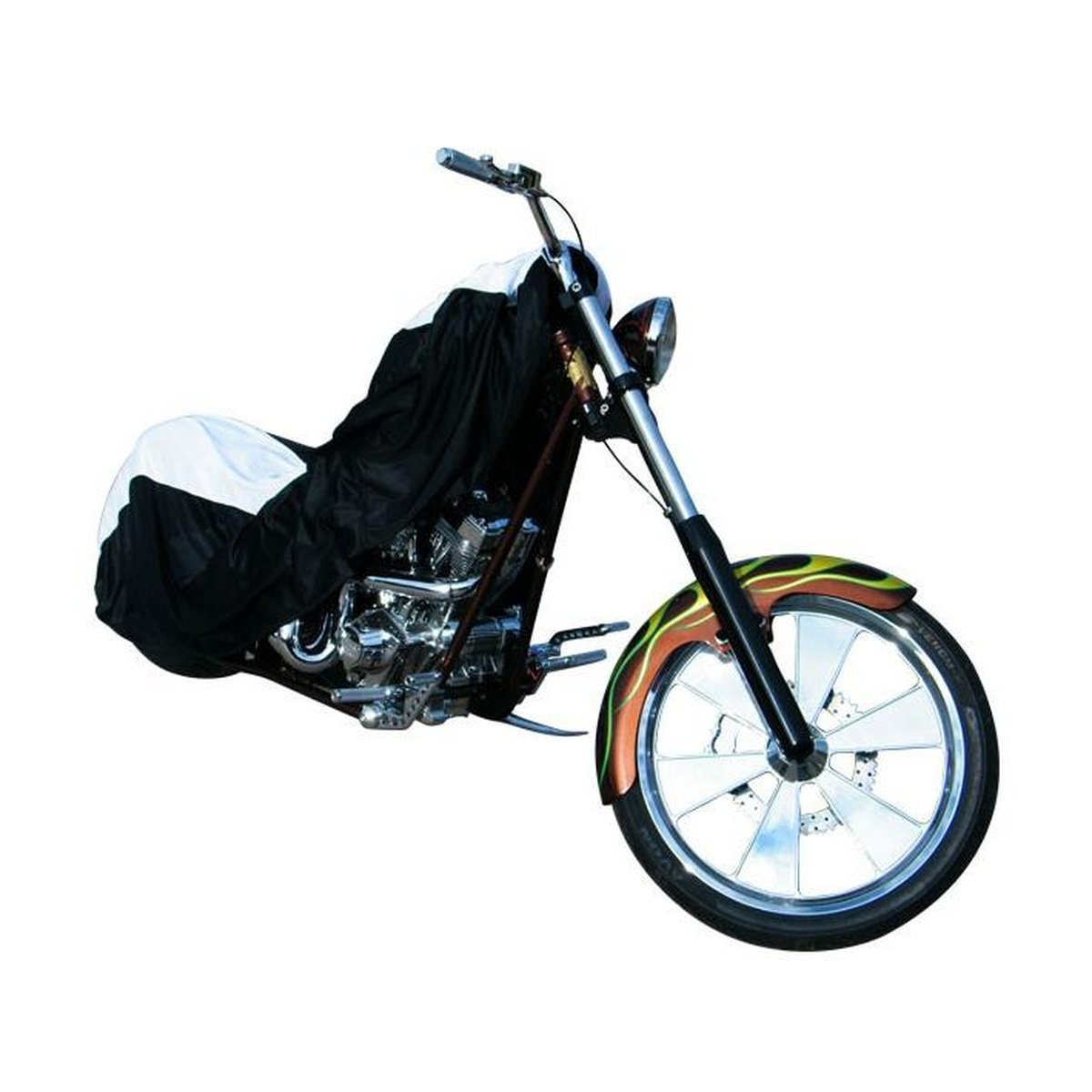 Autotecnica Show Bike Cover Black/White 2/195BK