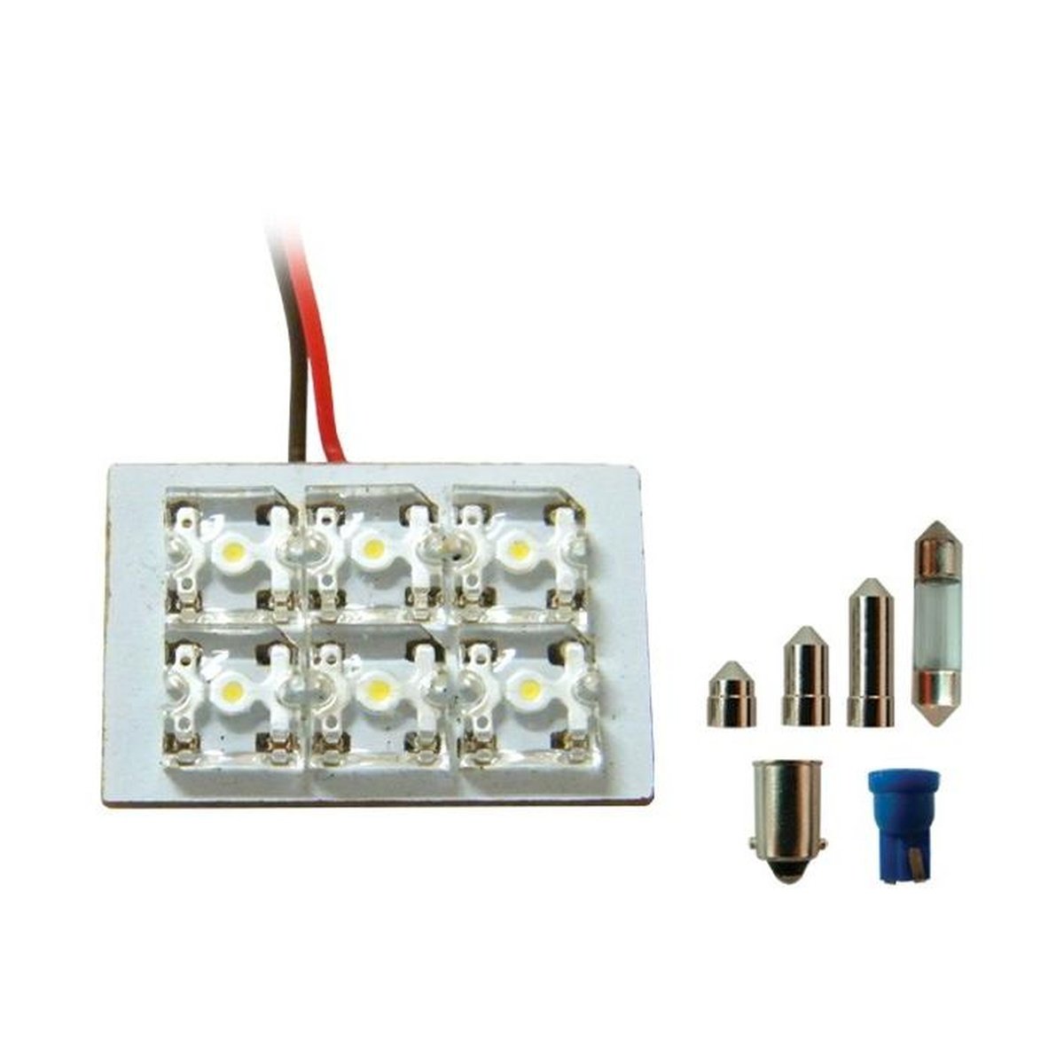 Autotecnica 6-LED Interior Light Conversion White SY-6808W