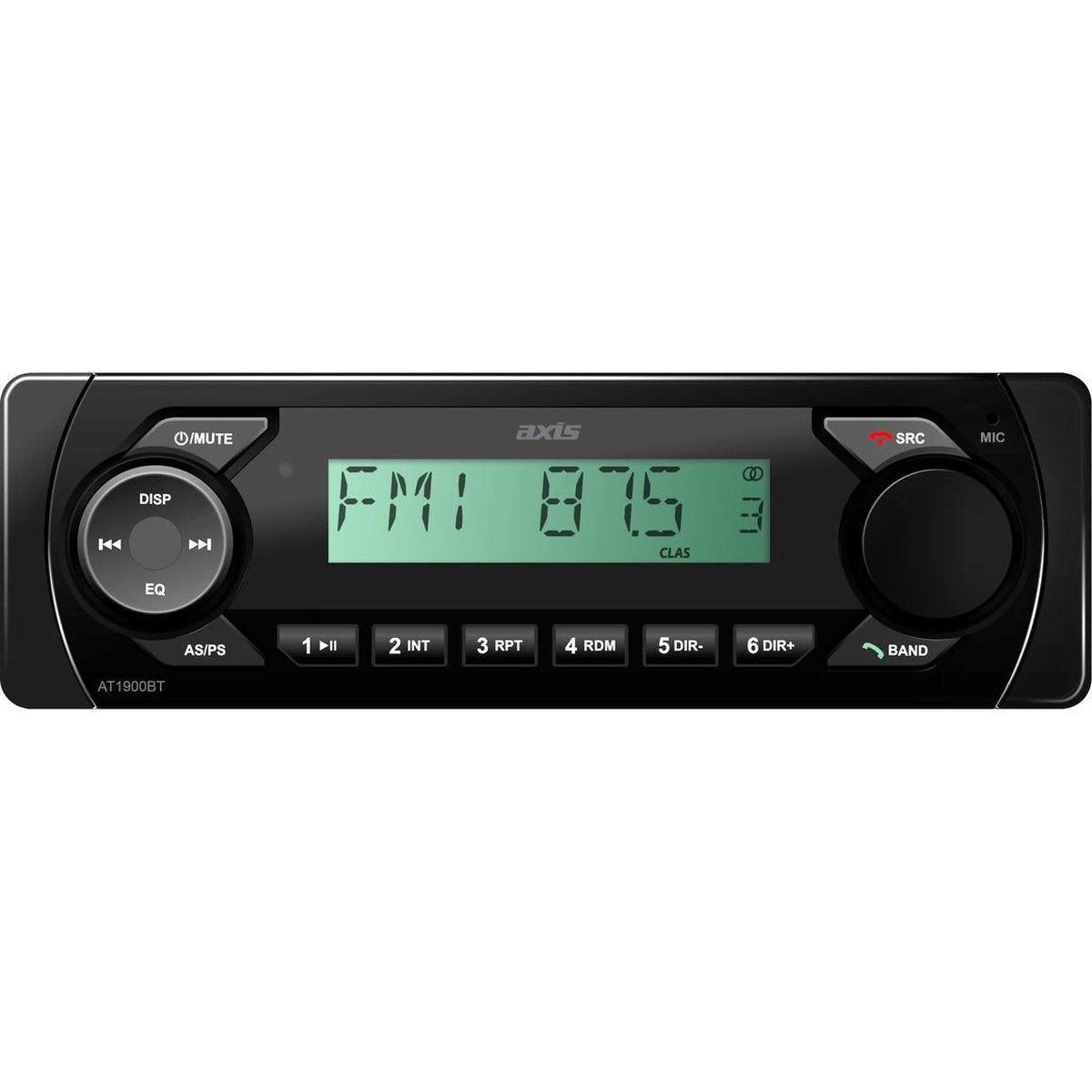 Axis Marine Bluetooth AM/FM Mechless Headunit AT1900BT