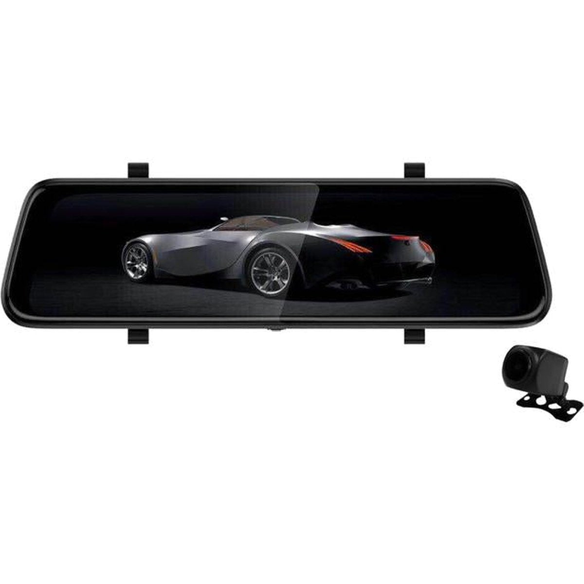 Axis 9.3" Rearview Mirror Dual Camera Kit with DVR Dash Cam DVR1909K