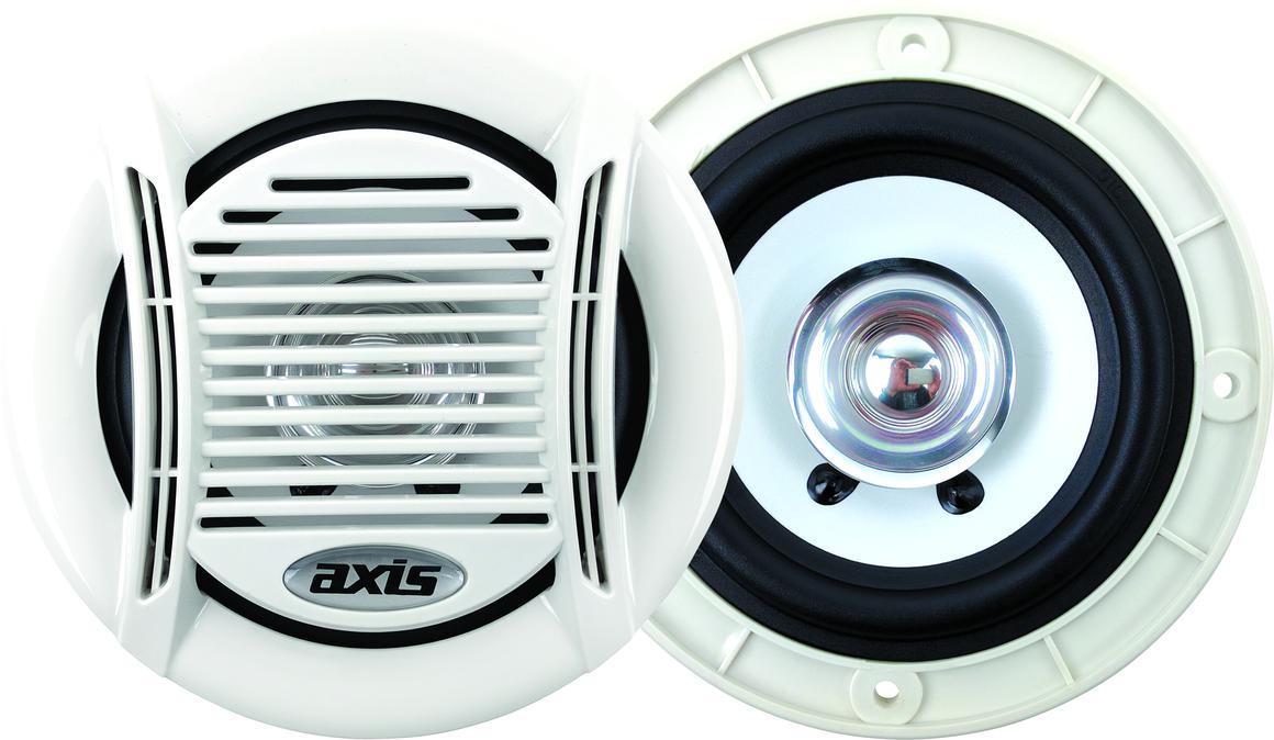 Axis Marine 4" 90W Cone Speakers White MA401