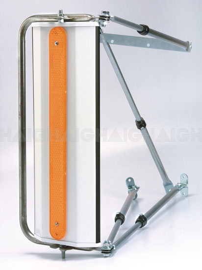 Drive Mirror West Coaster White Single B1606