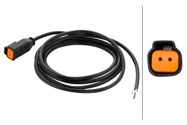 Hella Pigtail Loom 2M To Suit 1551LED 9.1551LED.06