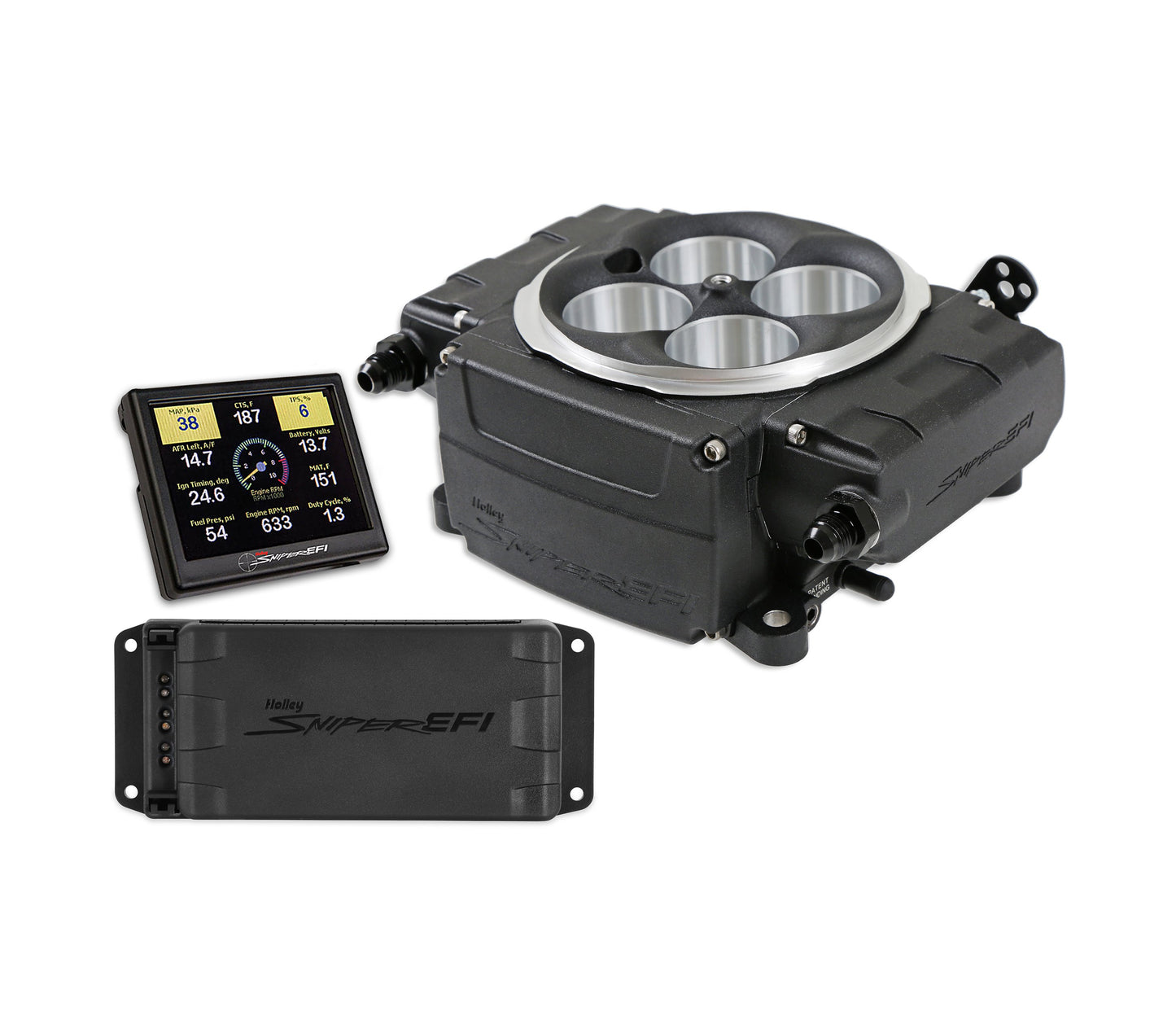 Holley Sniper 2 EFI Black 550-511-3PX