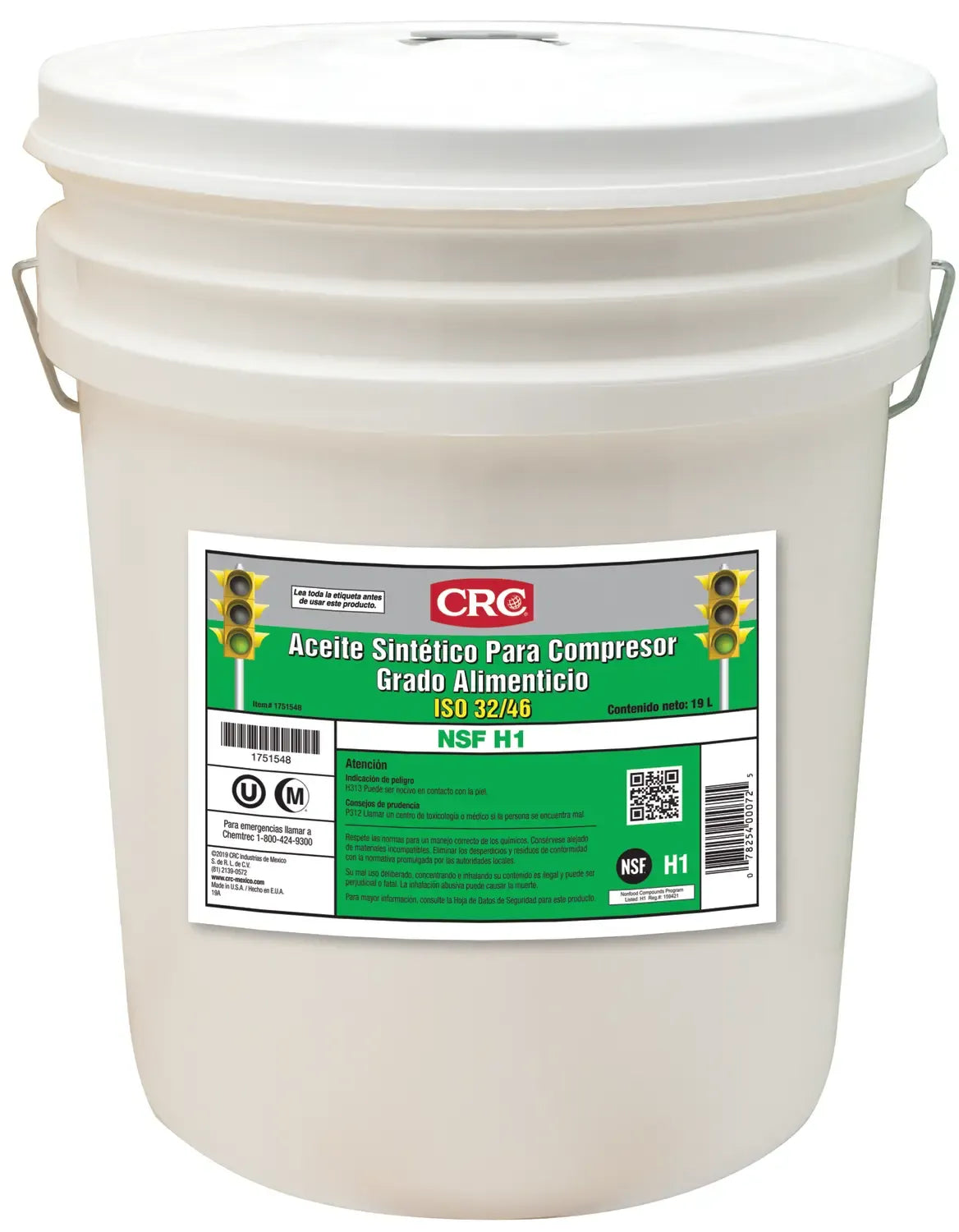 CRC Food Grade Synthetic Compressor Oil ISO 32/46 18L FG04202