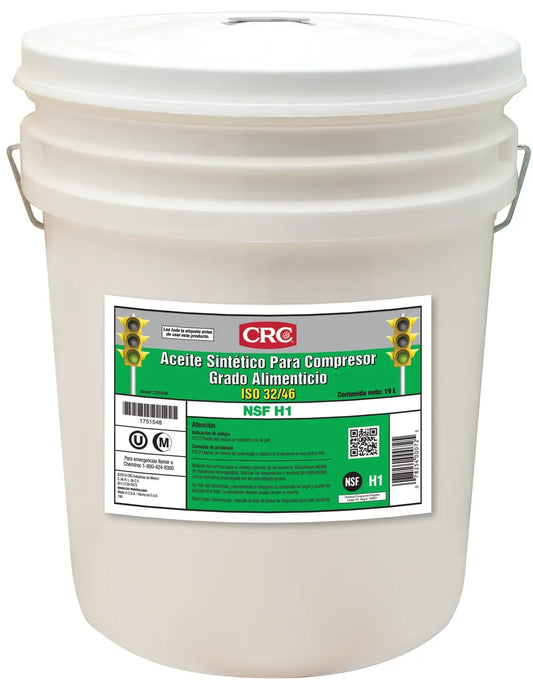 CRC Food Grade Synthetic Compressor Oil ISO 32/46 18L FG04202