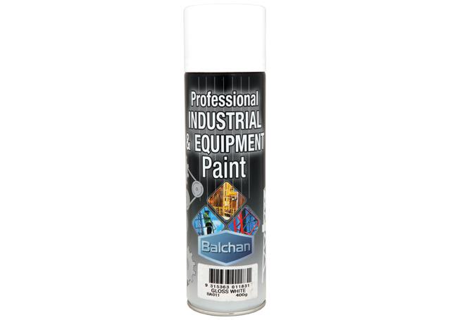 Balchan Professional Industrial & Equipment Gloss White Enamel 400g BA011