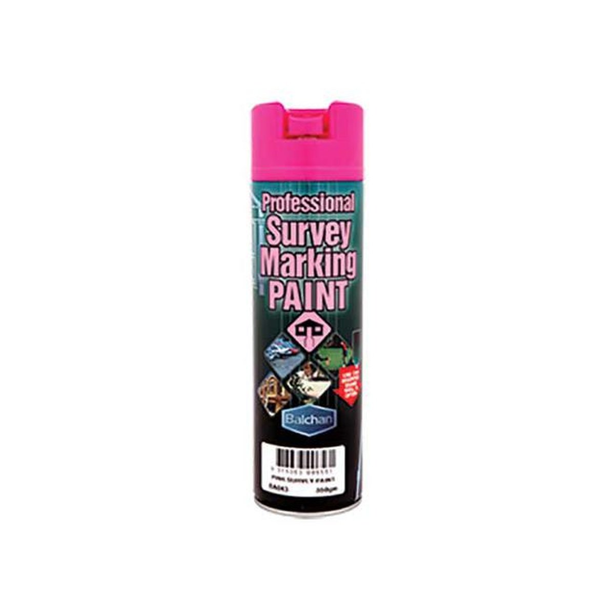 Balchan Professional Survey Marking Paint Brilliant Pink 350g BA043