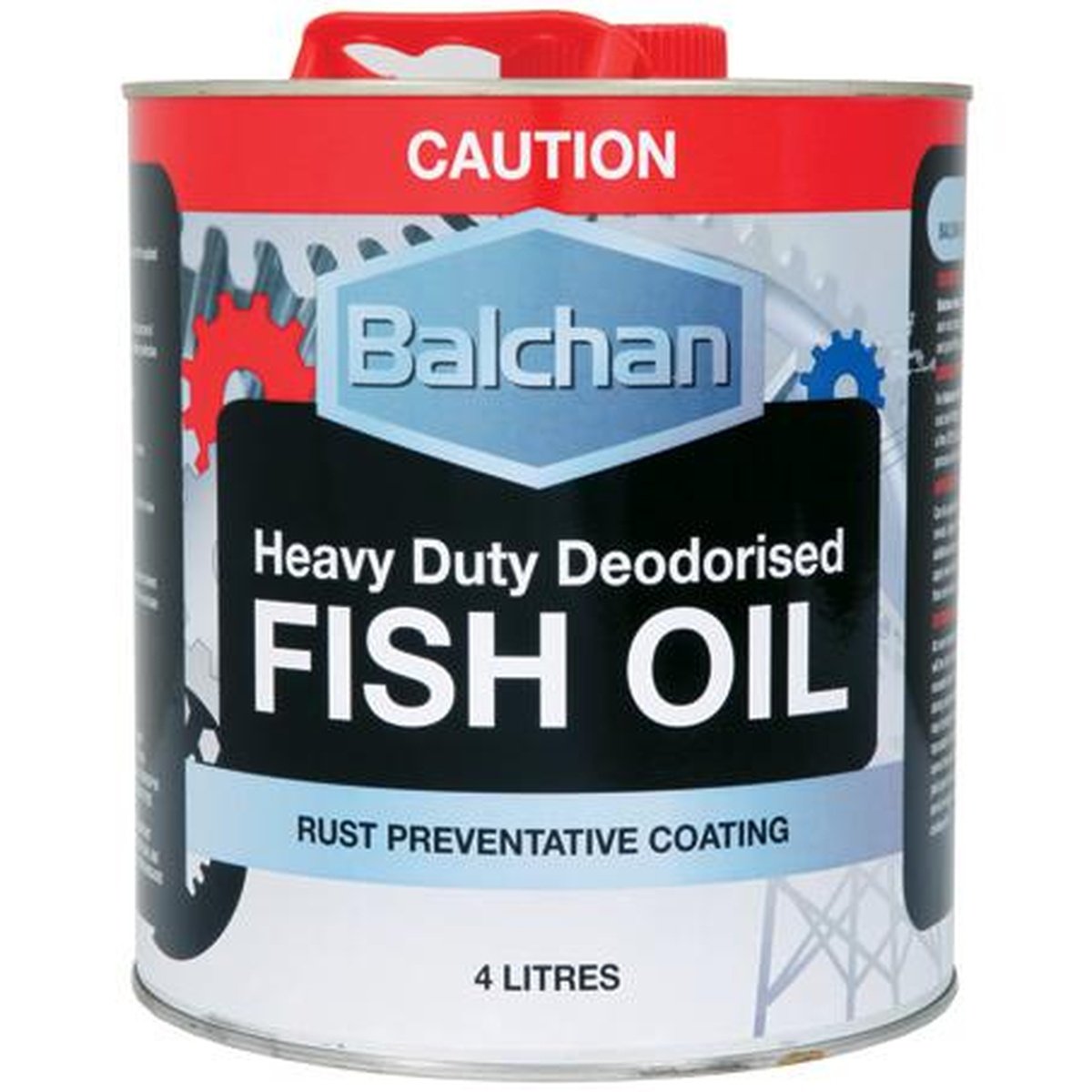 Balchan Heavy Duty Deodorised Fish Oil 4L BA7009