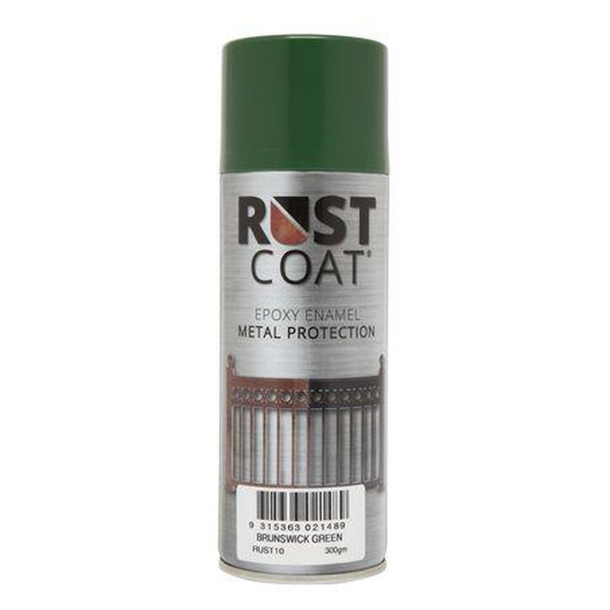 Balchan Rust Coat Epoxy Enamel Brunswick Green 300g RUST10