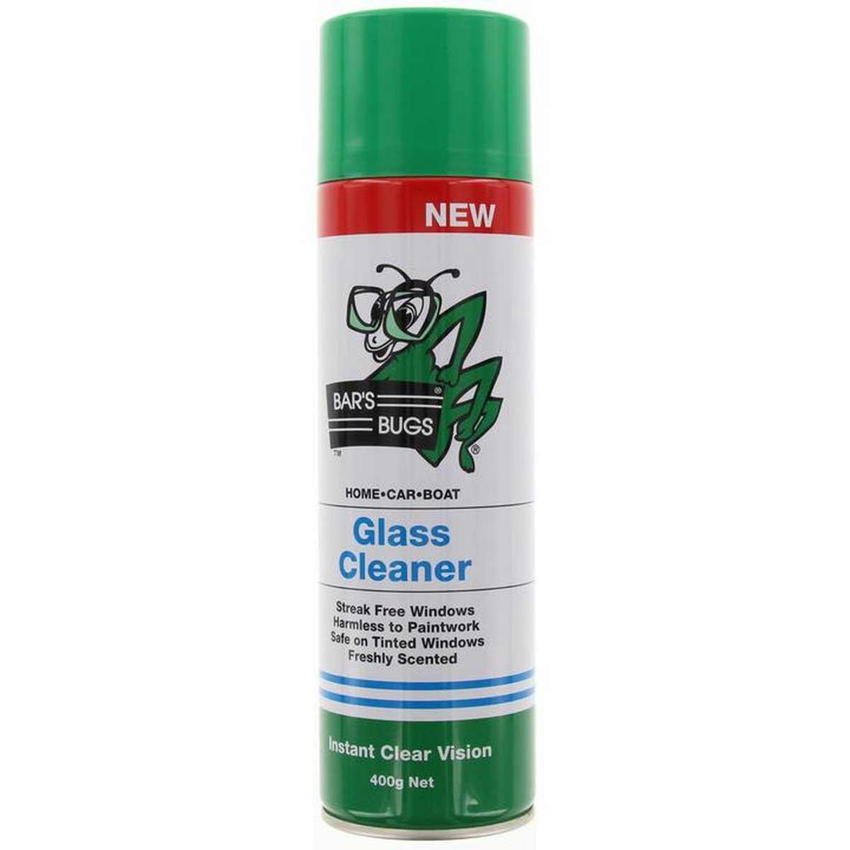 Bars Bugs Glass Cleaner 400ml BBGC V2