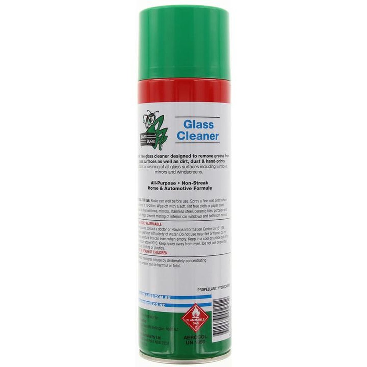 Bars Bugs Glass Cleaner 400ml BBGC V2
