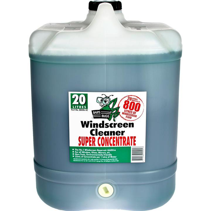 Bars Bugs Windscreen Cleaner Super Concentrate 20L BB20 L