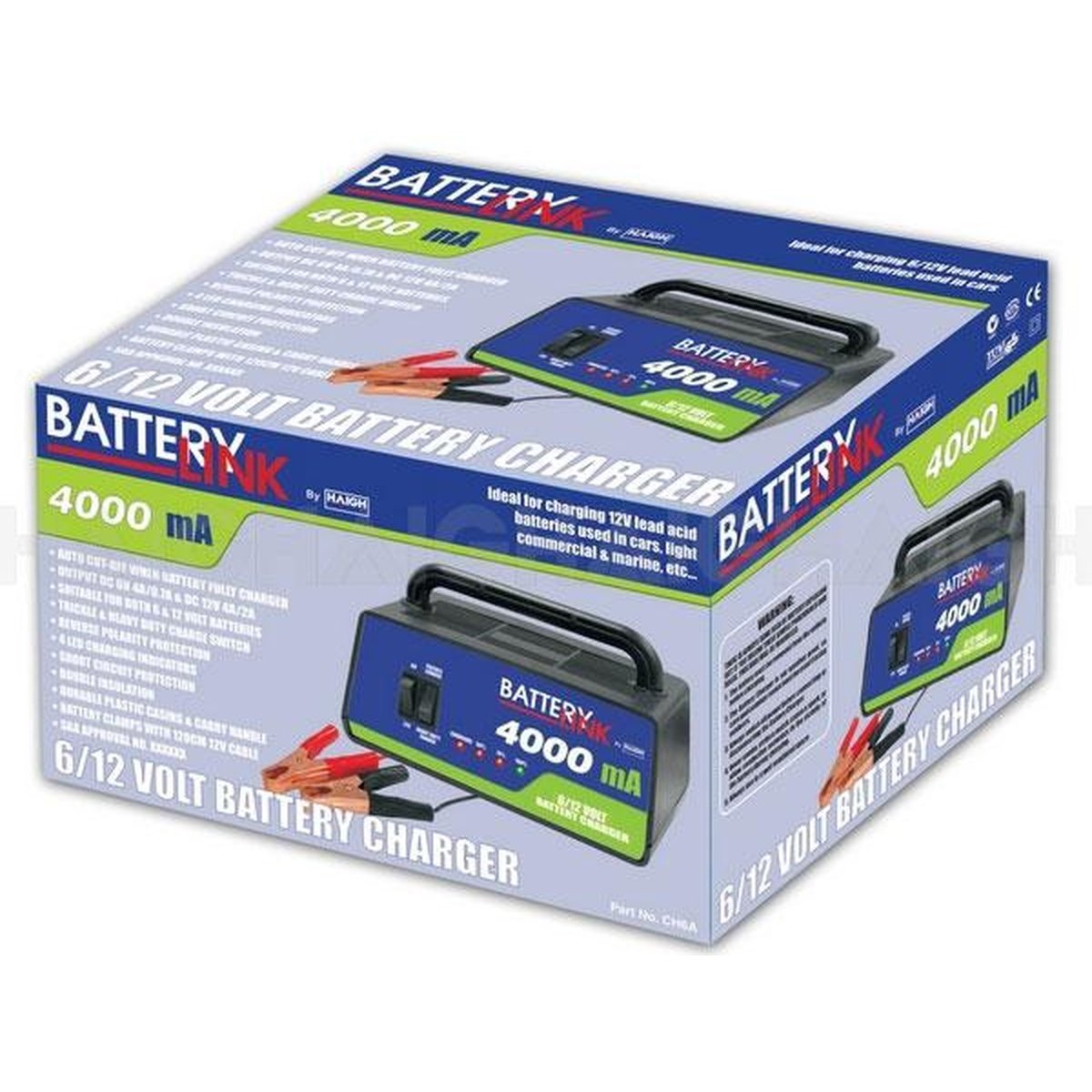 Battery Link Battery Charger 4A 6/12V
