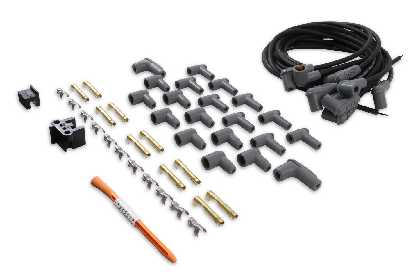 MSD Wire Set Black Super Cond 8C MSD 31233