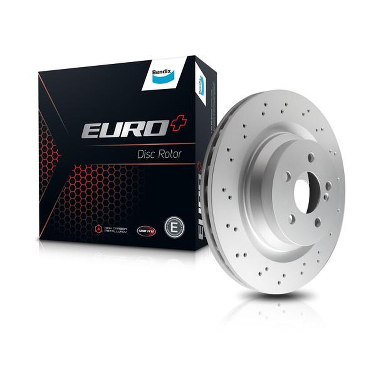 Bendix EURO+ Brake Rotor Pair 330mm Front BR2687 EURO+