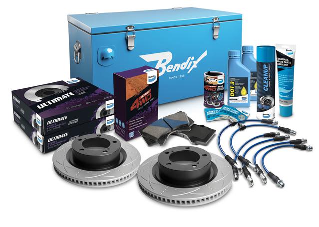 Bendix Ultimate 4x4 Brake Upgrade Kit Front U4WD-BUK17