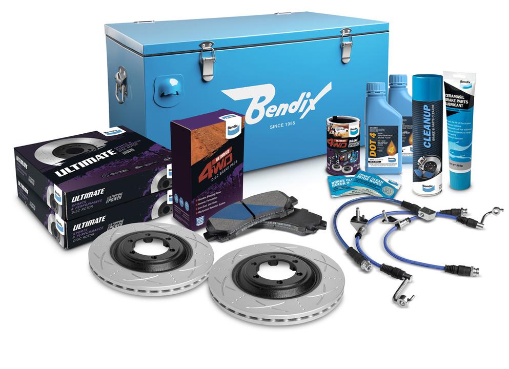 Bendix Ultimate 4x4 Brake Upgrade Kit Front (Suits 2" Lift) U4WD-BUK29+2