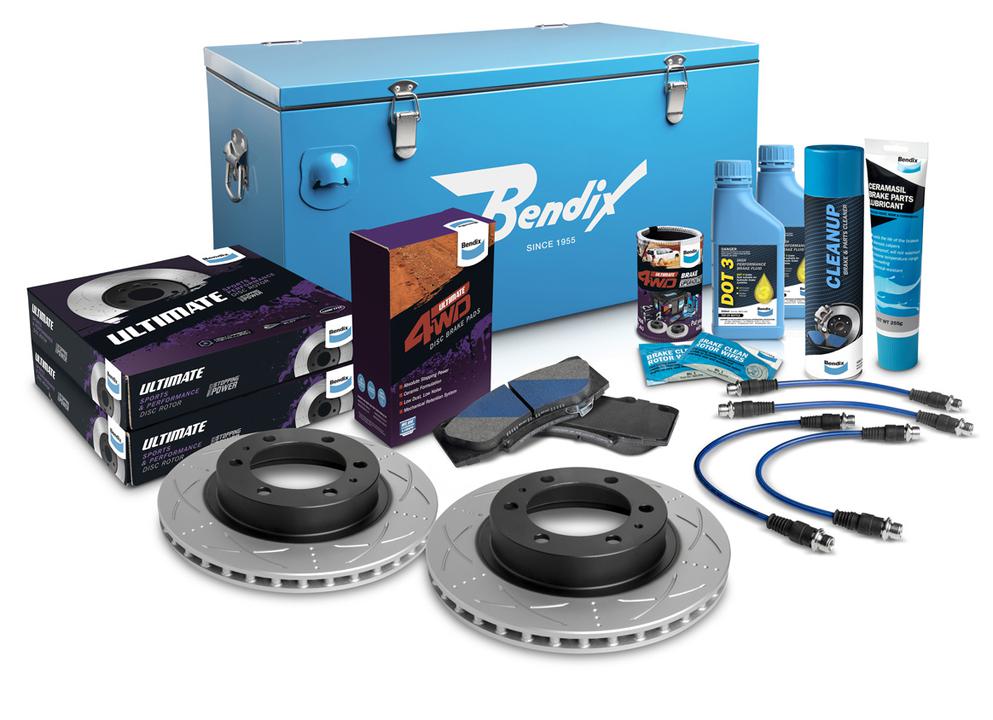 Bendix Ultimate 4x4 Brake Upgrade Kit Front U4WD-BUK4