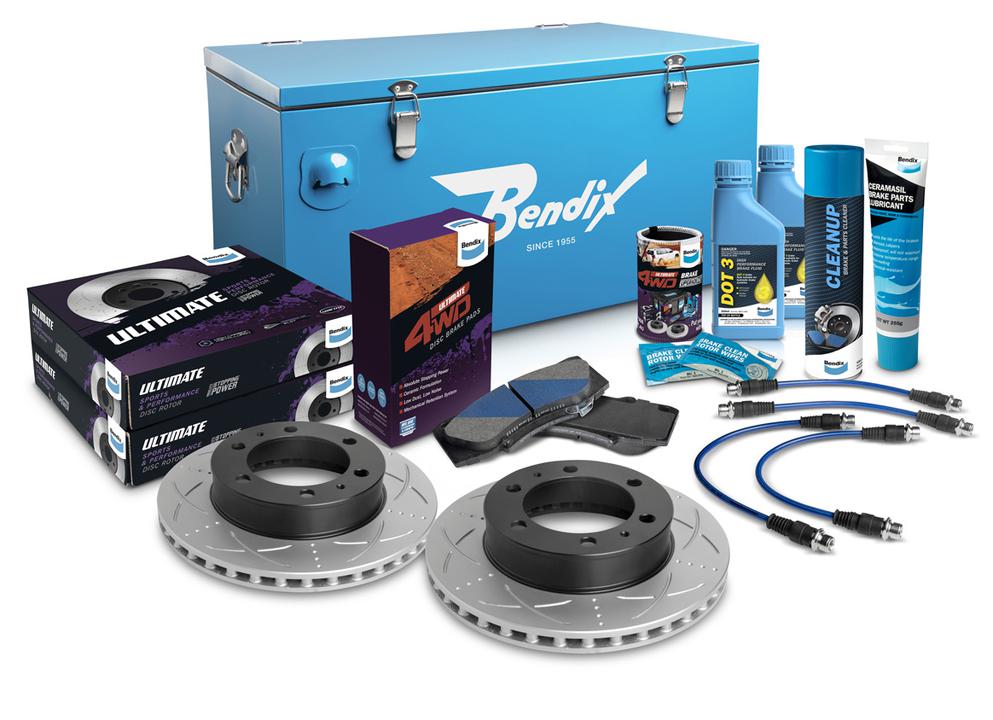 Bendix Ultimate 4x4 Brake Upgrade Kit Front U4WD-BUK7