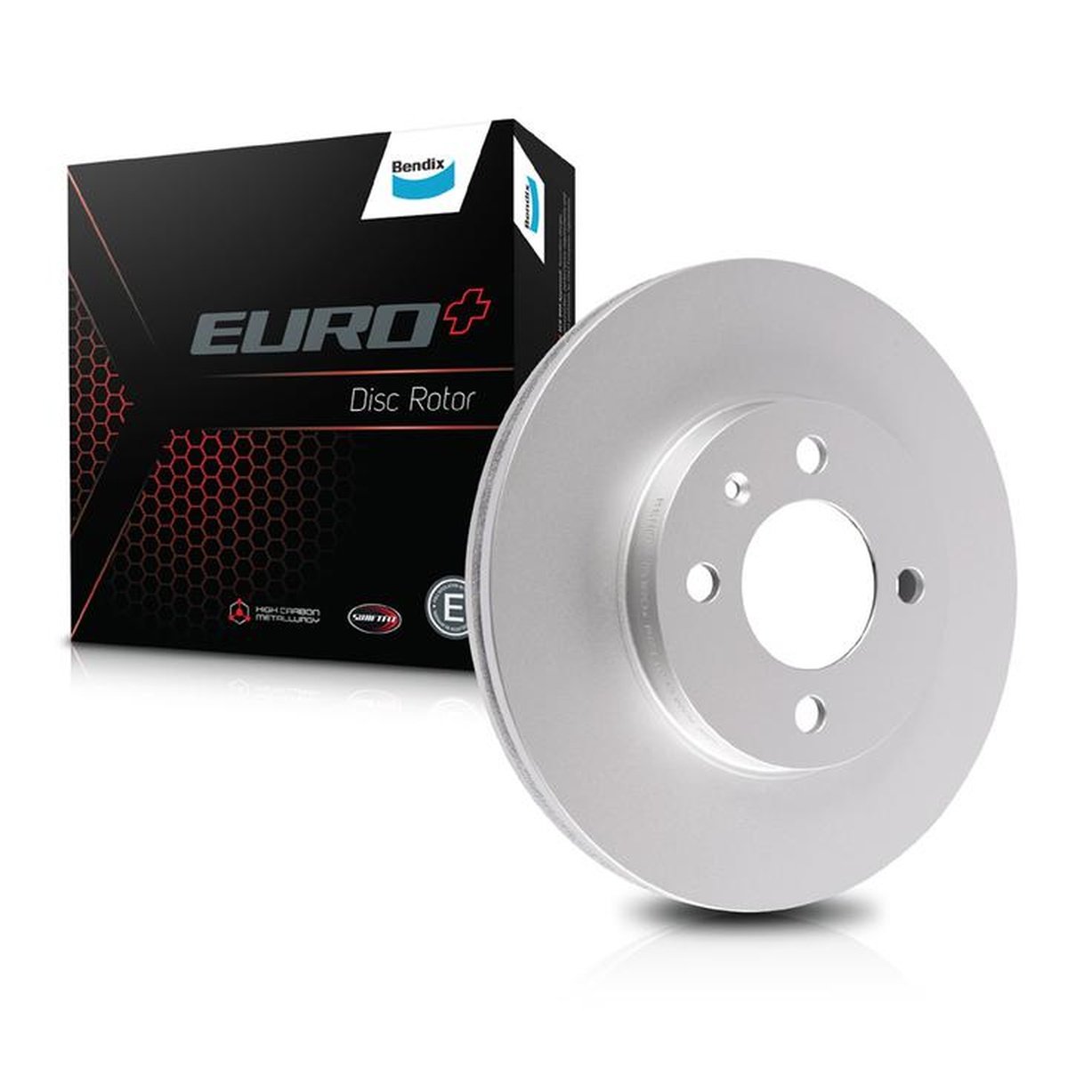 Bendix EURO+ Brake Rotor Pair 256mm Front BR446 EURO+