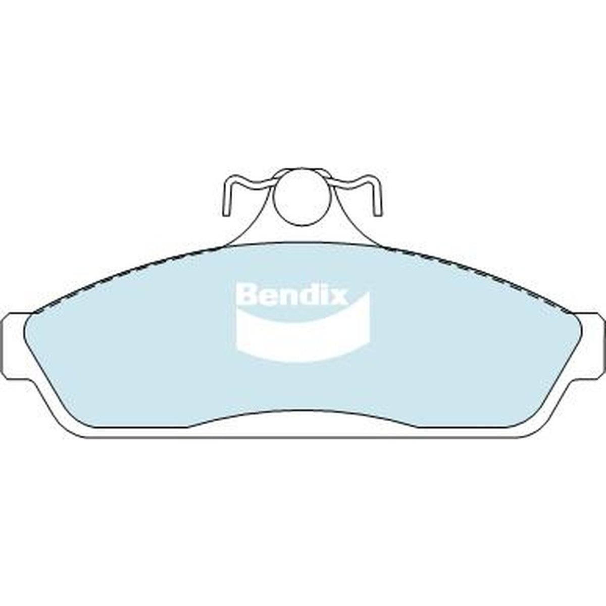 Bendix General CT Brake Pad Set Front DB1085 GCT