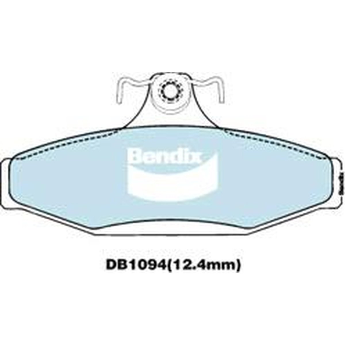 Bendix General CT Brake Pad Set Rear DB1094 GCT