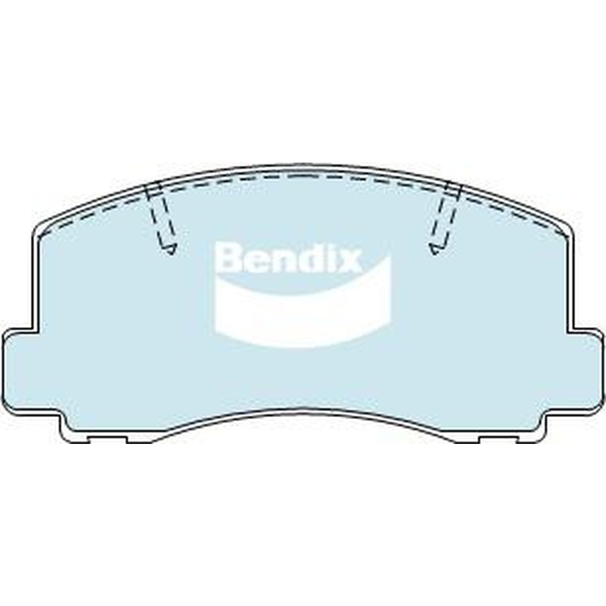 Bendix General CT Brake Pad Set Front DB1103 GCT