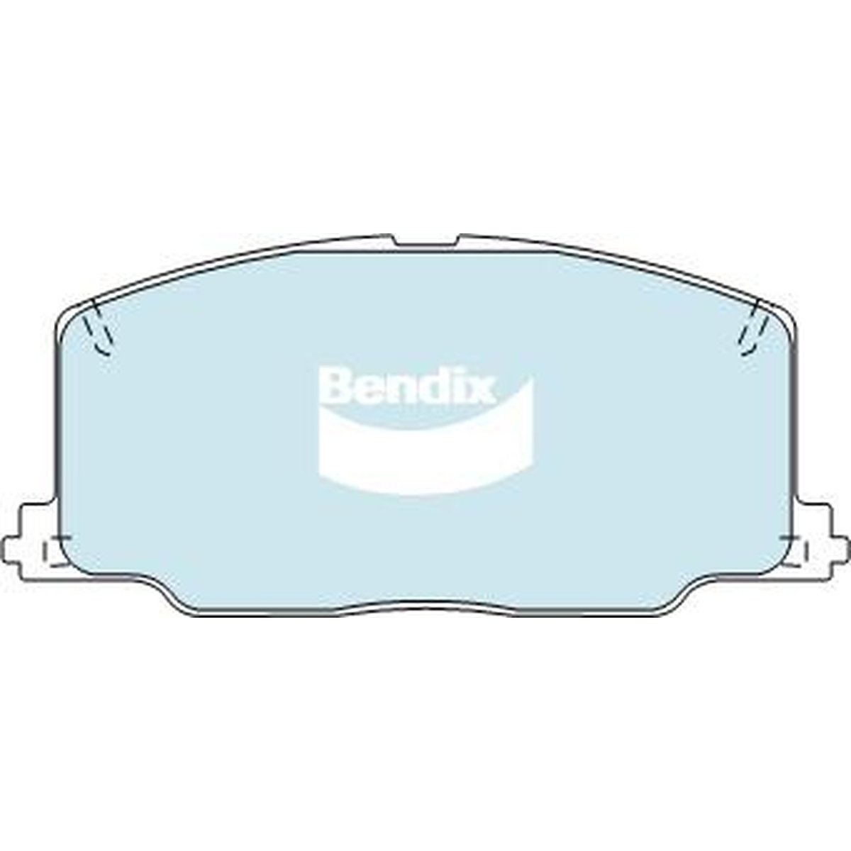 Bendix General CT Brake Pad Set Front DB1129 GCT