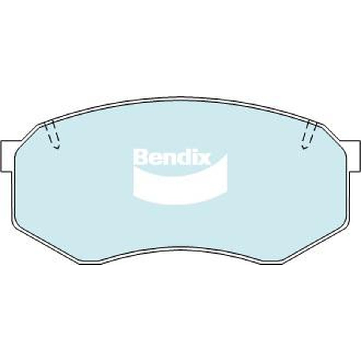 Bendix General CT Brake Pad Set Front DB1141 GCT