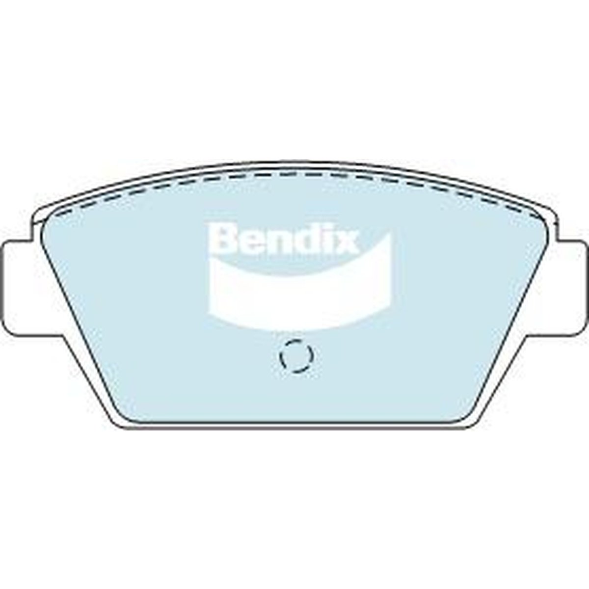 Bendix General CT Brake Pad Set Rear DB1143 GCT