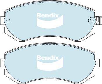 Bendix Ultimate 4WD Brake Pad Set Rear DB1148 ULT4WD