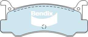 Bendix General CT Brake Pad Set Rear DB1159 GCT