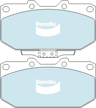Bendix Ultimate+ Brake Pad Set Front DB1170 ULT+