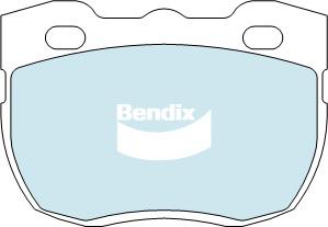 Bendix 4x4 Brake Pad Set Front DB1176 -4WD