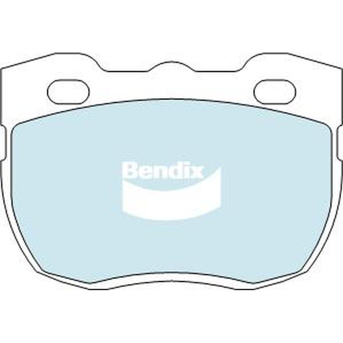 Bendix Heavy Duty Brake Pad Set Front DB1176 HD