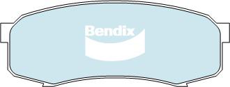 Bendix Ultimate Brake Pad Set Rear DB1200 ULT