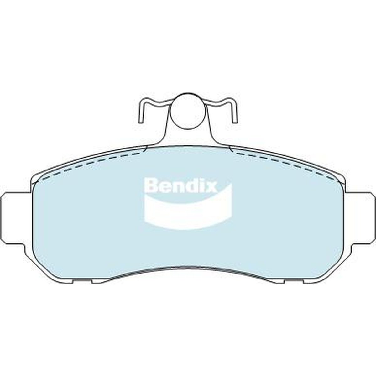 Bendix Heavy Duty Brake Pad Set Front DB1203 HD