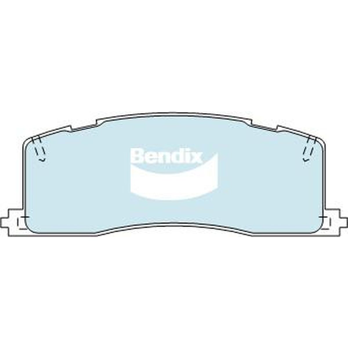 Bendix Heavy Duty Brake Pad Set Rear DB1213 HD