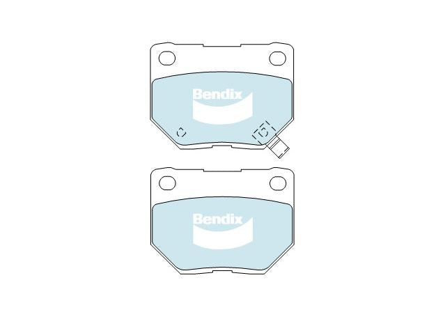 Bendix Ultimate Brake Pad Set Rear DB1220 ULT