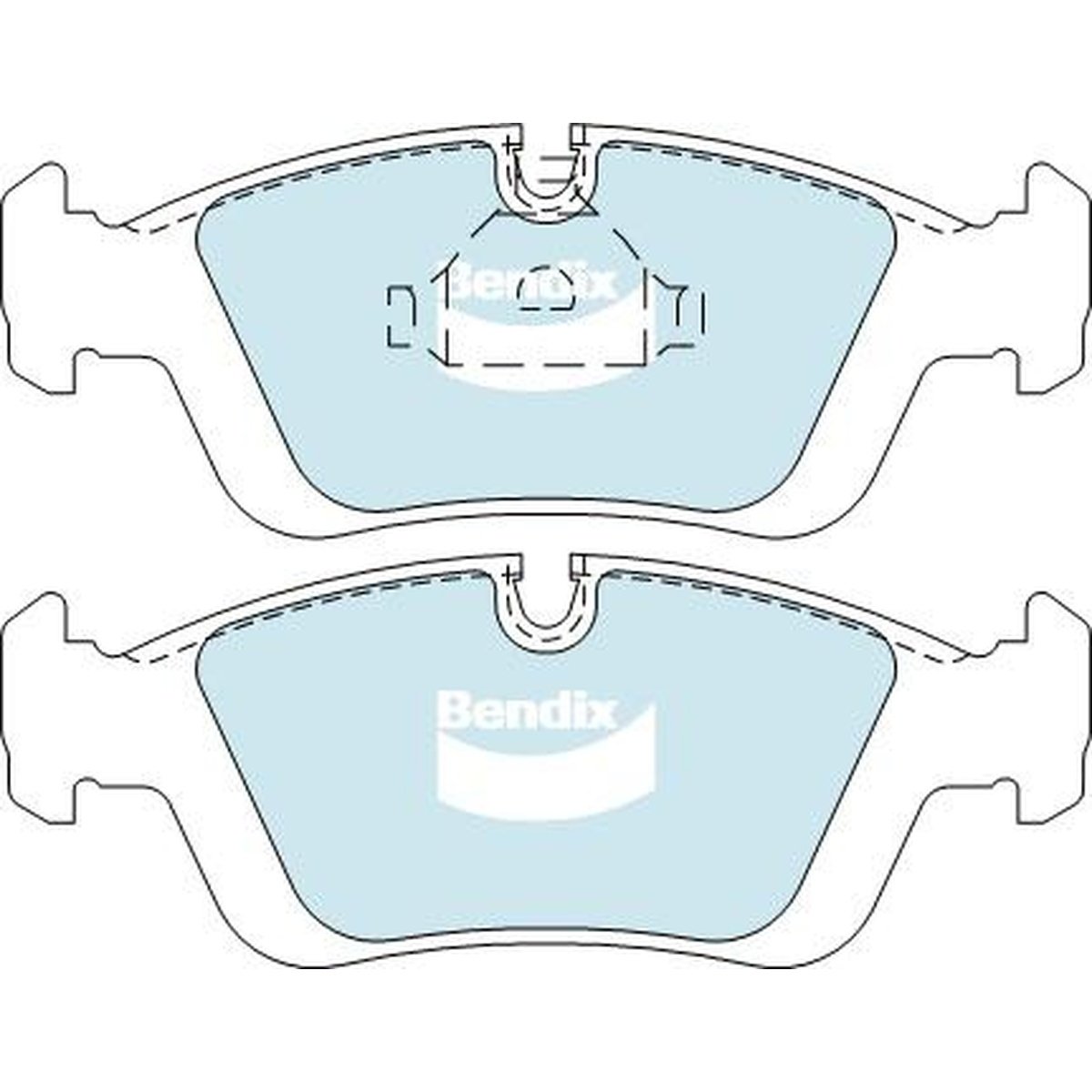 Bendix Ultimate Brake Pad Set Front DB1224 ULT