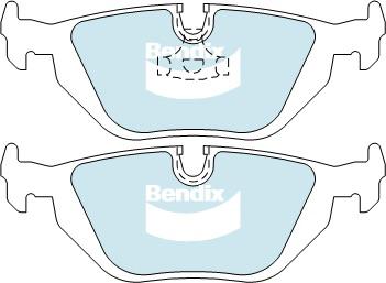 Bendix Ultimate Brake Pad Set Rear DB1245 ULT