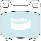Bendix EURO Brake Pad Set Rear DB1273 EURO+