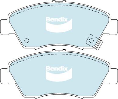 Bendix Heavy Duty Brake Pad Set Front DB1286 HD