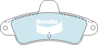 Bendix General CT Brake Pad Set Rear DB1313 GCT