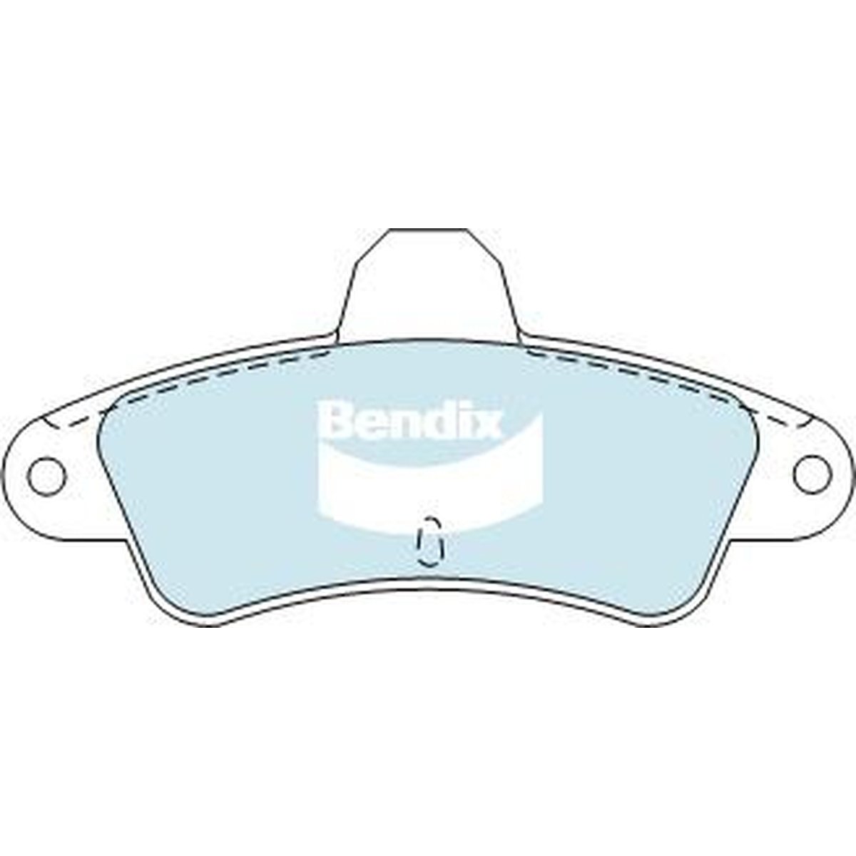 Bendix Protrans Brake Pad Set Rear DB1313 PR