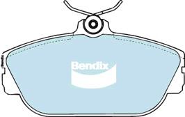 Bendix General CT Brake Pad Set Front DB1318 GCT