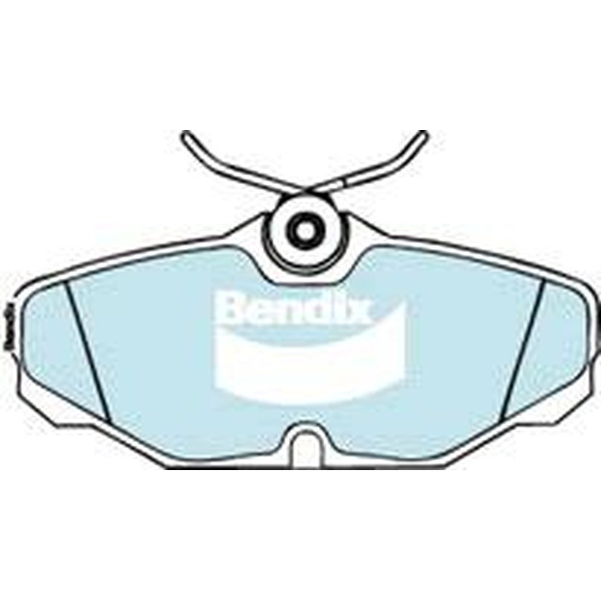 Bendix General CT Brake Pad Set Rear DB1319 GCT
