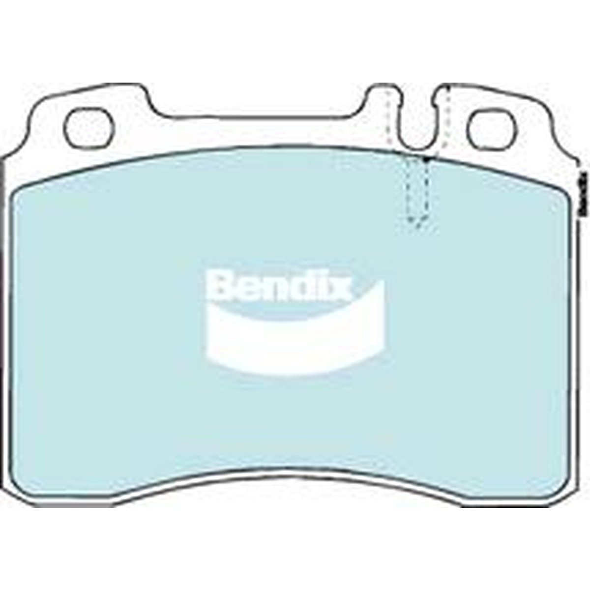 Bendix Heavy Duty Brake Pad Set Front DB1320 HD